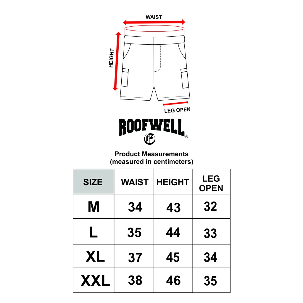 Roofwell - Sivas Series - Boardshort Cargo | Walkshort Polyester |