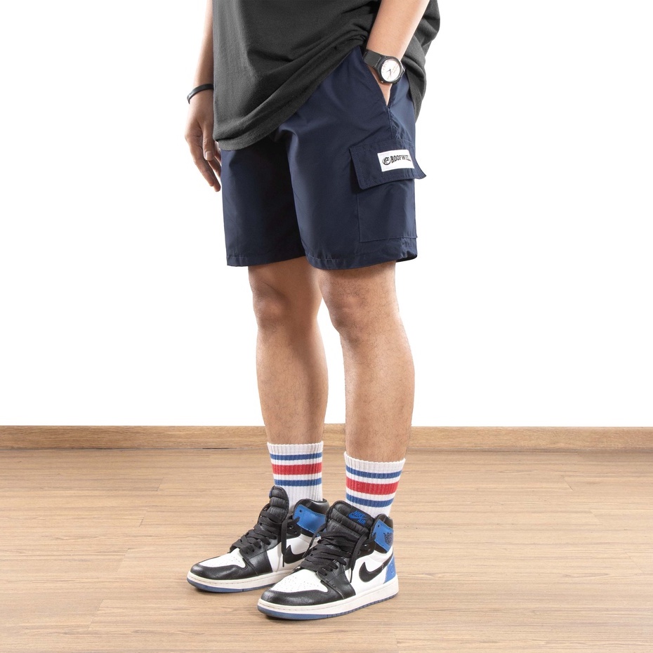 Roofwell - Sivas Navy - Boardshort Cargo | Walkshort Polyester |