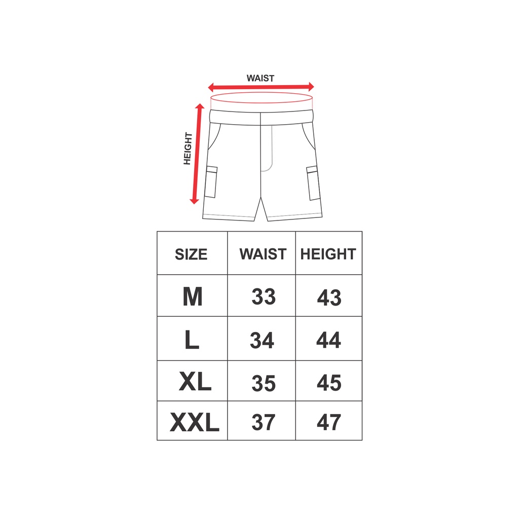 Roofwell - Sivas Navy - Boardshort Cargo | Walkshort Polyester |
