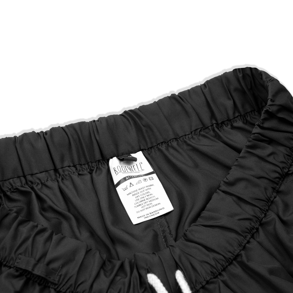 Roofwell - Sivas Black -  Boardshort Cargo | Walkshort Polyester |