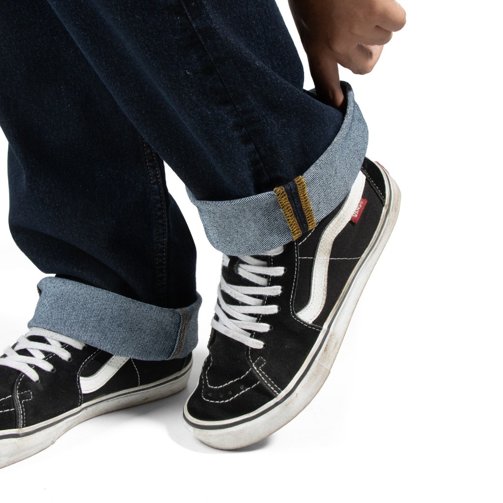 Roofwell - Higate Blue Black - Washed Jeans