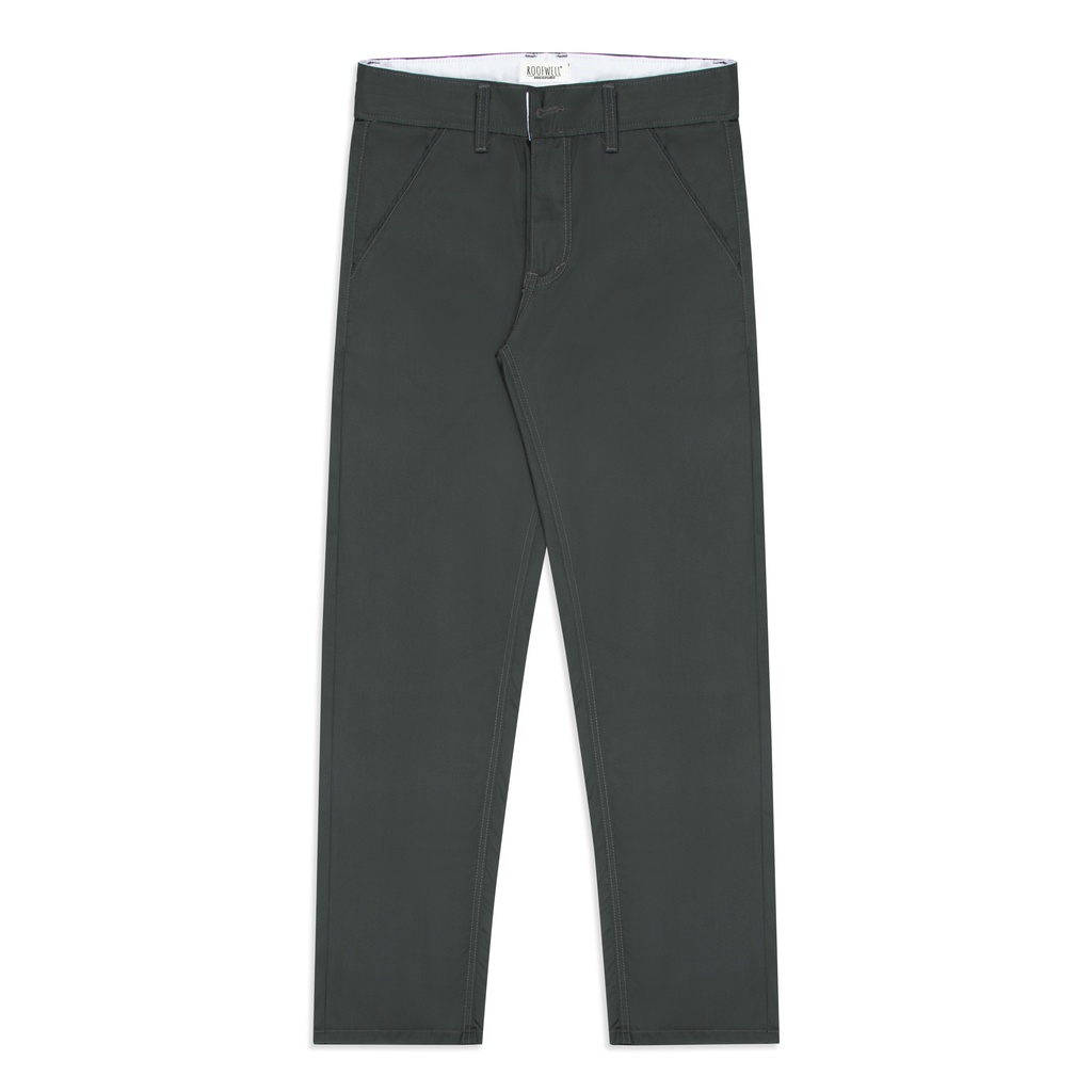 Roofwell - Loki Charcoal - Chino Straight Fit ( DRILL MATERIAL )