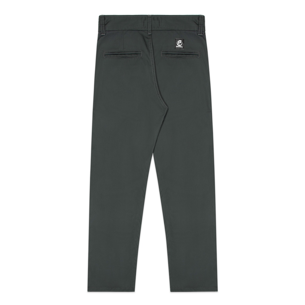 Roofwell - Loki Charcoal - Chino Straight Fit ( DRILL MATERIAL )