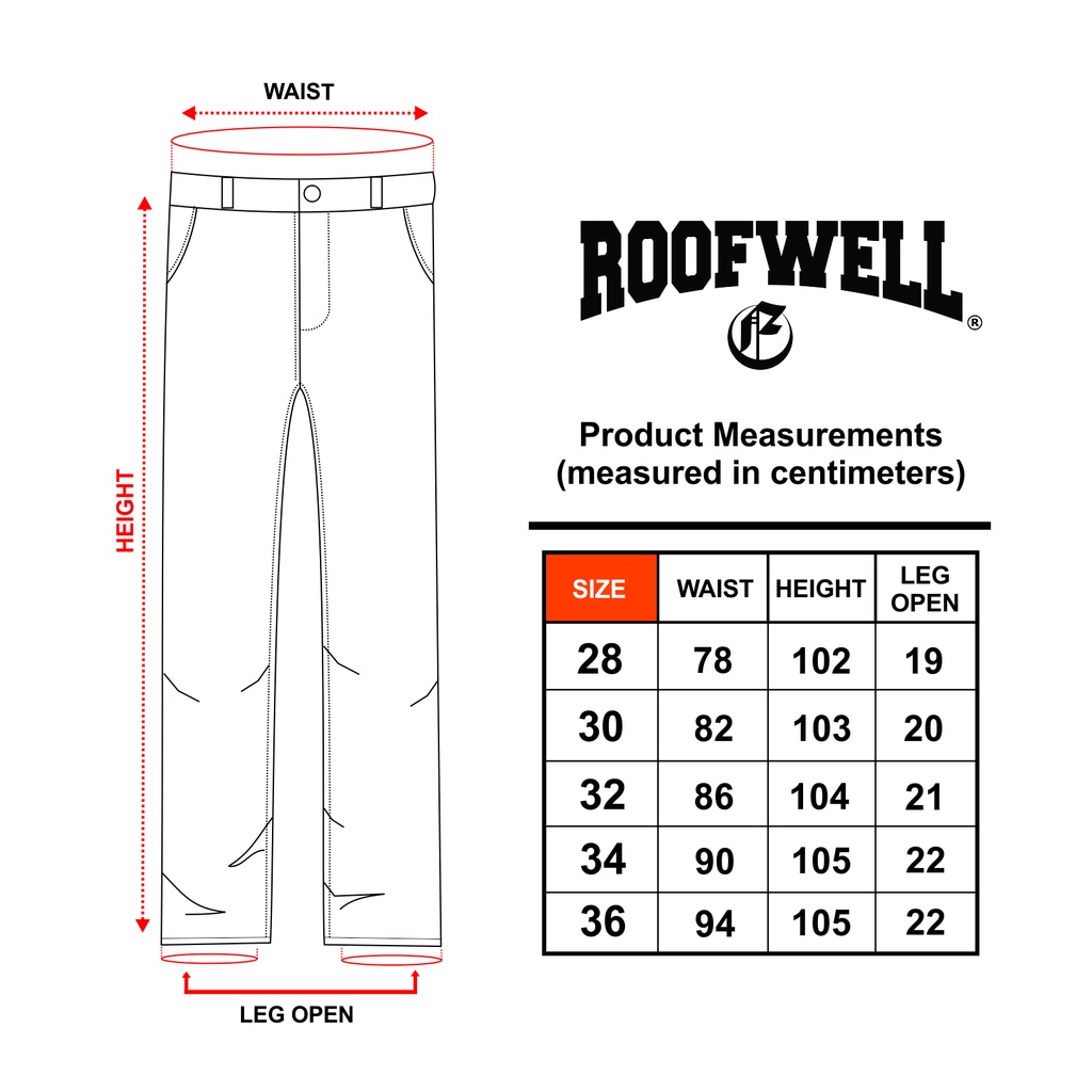 Roofwell - Loki Charcoal - Chino Straight Fit ( DRILL MATERIAL )