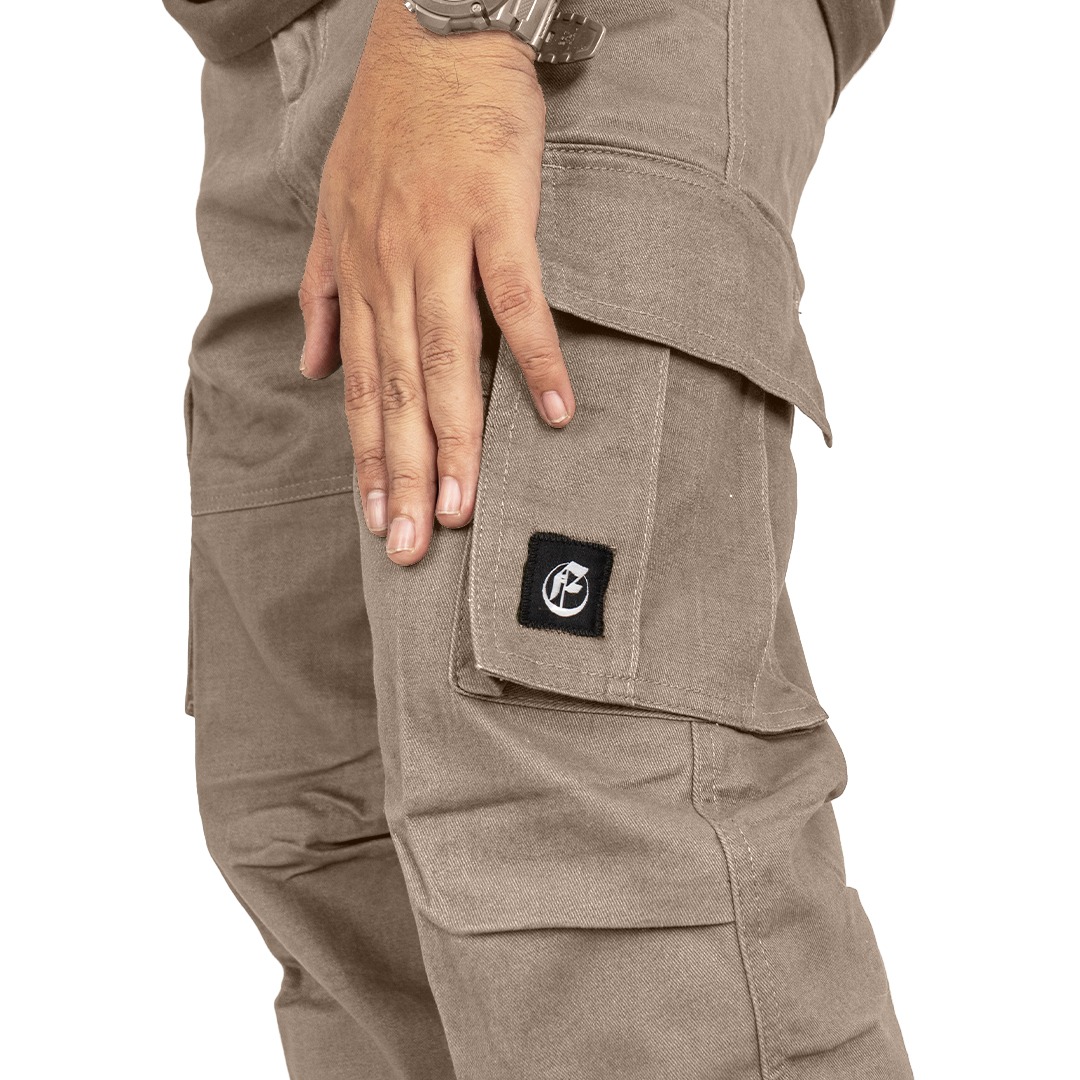 ROOFWELL - UTERO MOCCA | CELANA TWILL PANJANG | CELANA CARGO PANJANG | CARGO PANTS | CARGO PRIA | CELANA PRIA | CELANA GUNUNG KREM