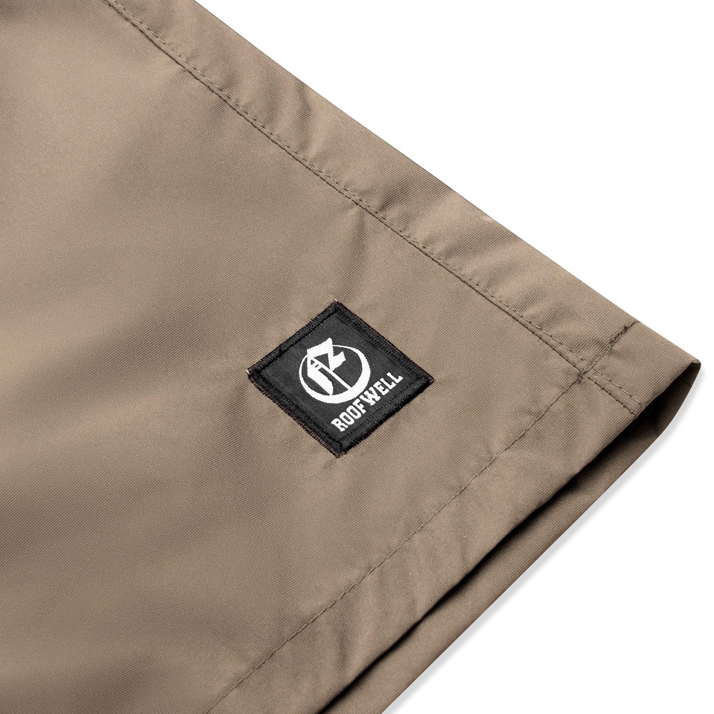 Roofwell - Quarry Khaki | Boardshort | Celana Basic Pendek | Celana Polyester Pendek | Celana Santai Unisex |