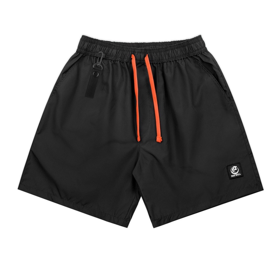 Roofwell - Quarry Black | Boardshort | Celana Basic Pendek | Celana Polyester Pendek | Celana Santai Unisex |