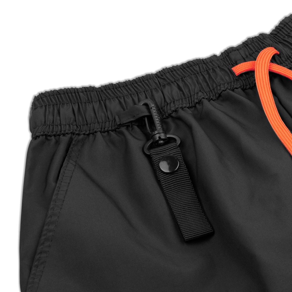 Roofwell - Quarry Black | Boardshort | Celana Basic Pendek | Celana Polyester Pendek | Celana Santai Unisex |