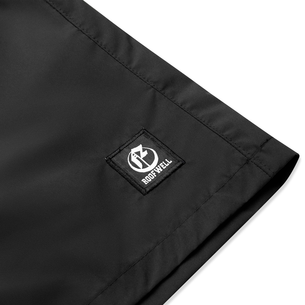 Roofwell - Quarry Black | Boardshort | Celana Basic Pendek | Celana Polyester Pendek | Celana Santai Unisex |