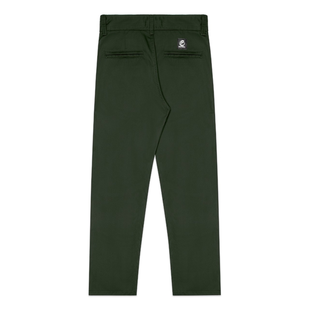 Roofwell - Loki Army - Chino Straight Fit ( DRILL MATERIAL )