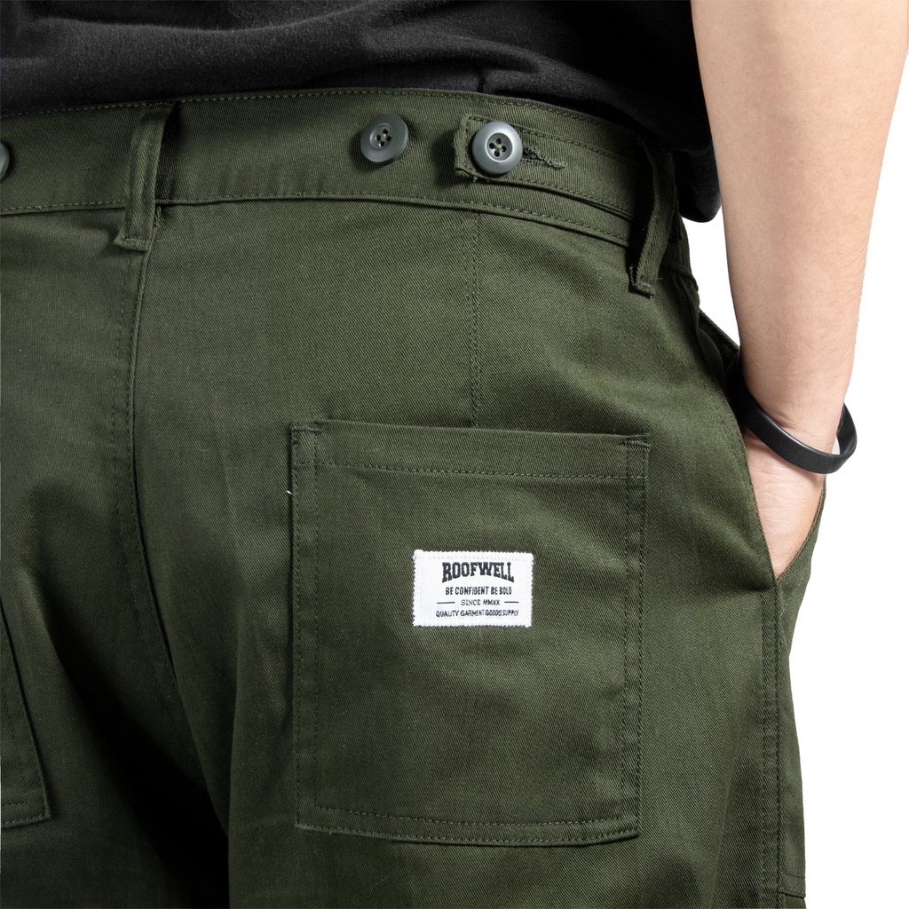 Roofwell - Micare Army - Chino Fatigue (Twill Material)