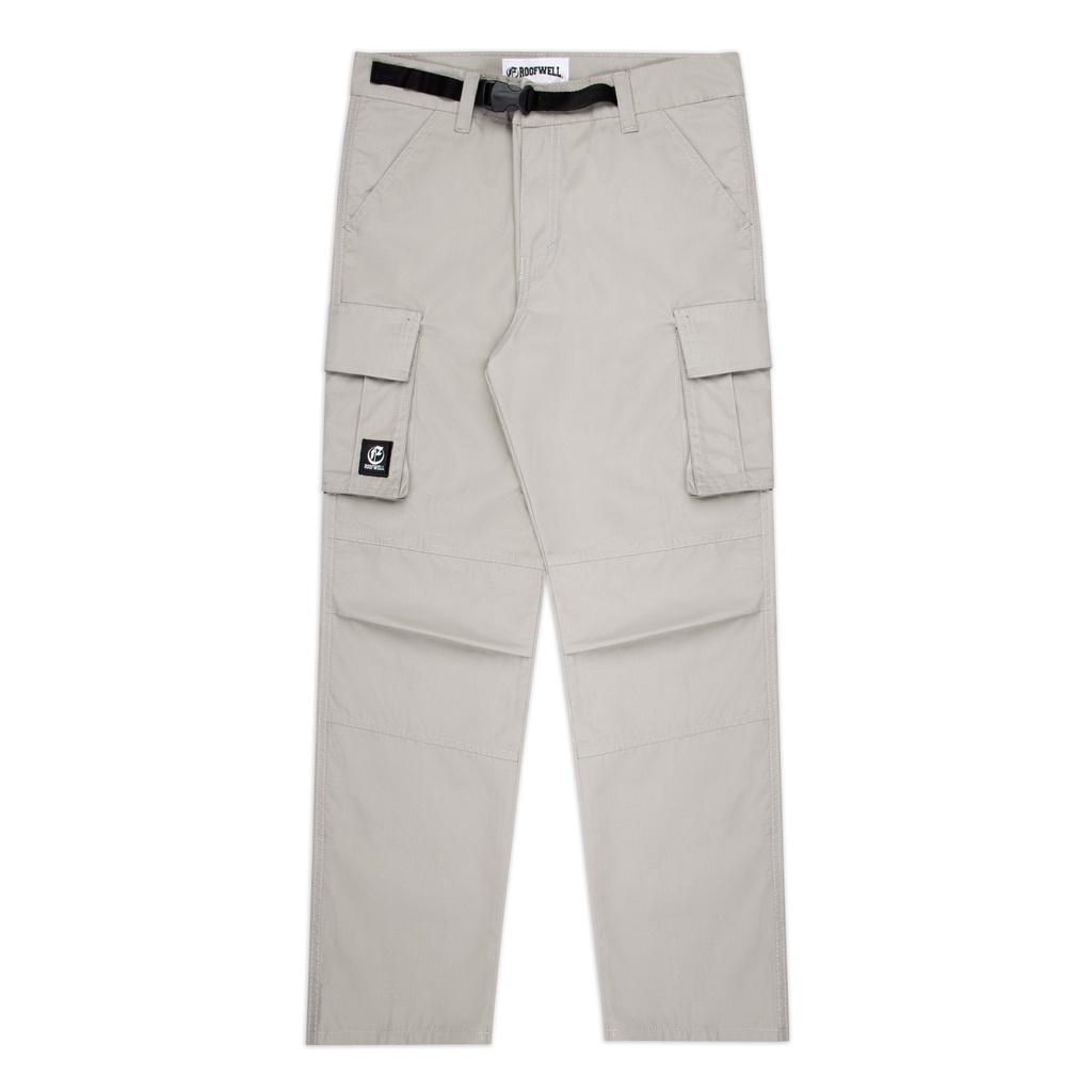 ROOFWELL - COMBAT CREAM | CELANA PANJANG RIPSTOP | CELANA CARGO PANJANG | CARGO PANTS | CARGO PRIA | CELANA PRIA | CELANA GUNUNG KREM