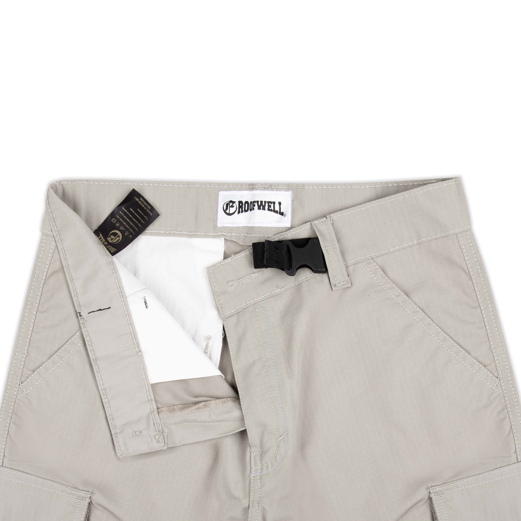 ROOFWELL - COMBAT CREAM | CELANA PANJANG RIPSTOP | CELANA CARGO PANJANG | CARGO PANTS | CARGO PRIA | CELANA PRIA | CELANA GUNUNG KREM