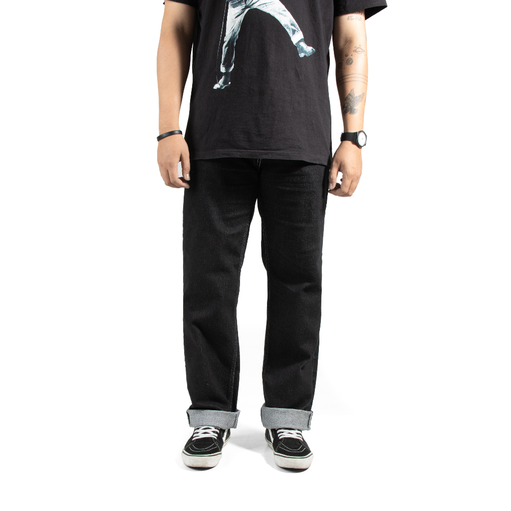 Roofwell - Higate Black - Washed Jeans
