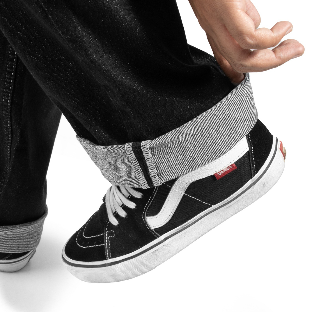 Roofwell - Higate Black - Washed Jeans