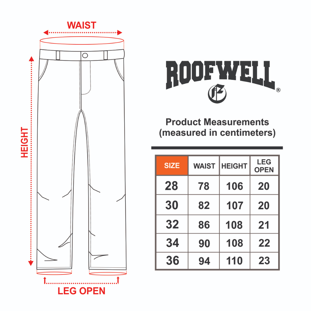Roofwell - Higate Black - Washed Jeans