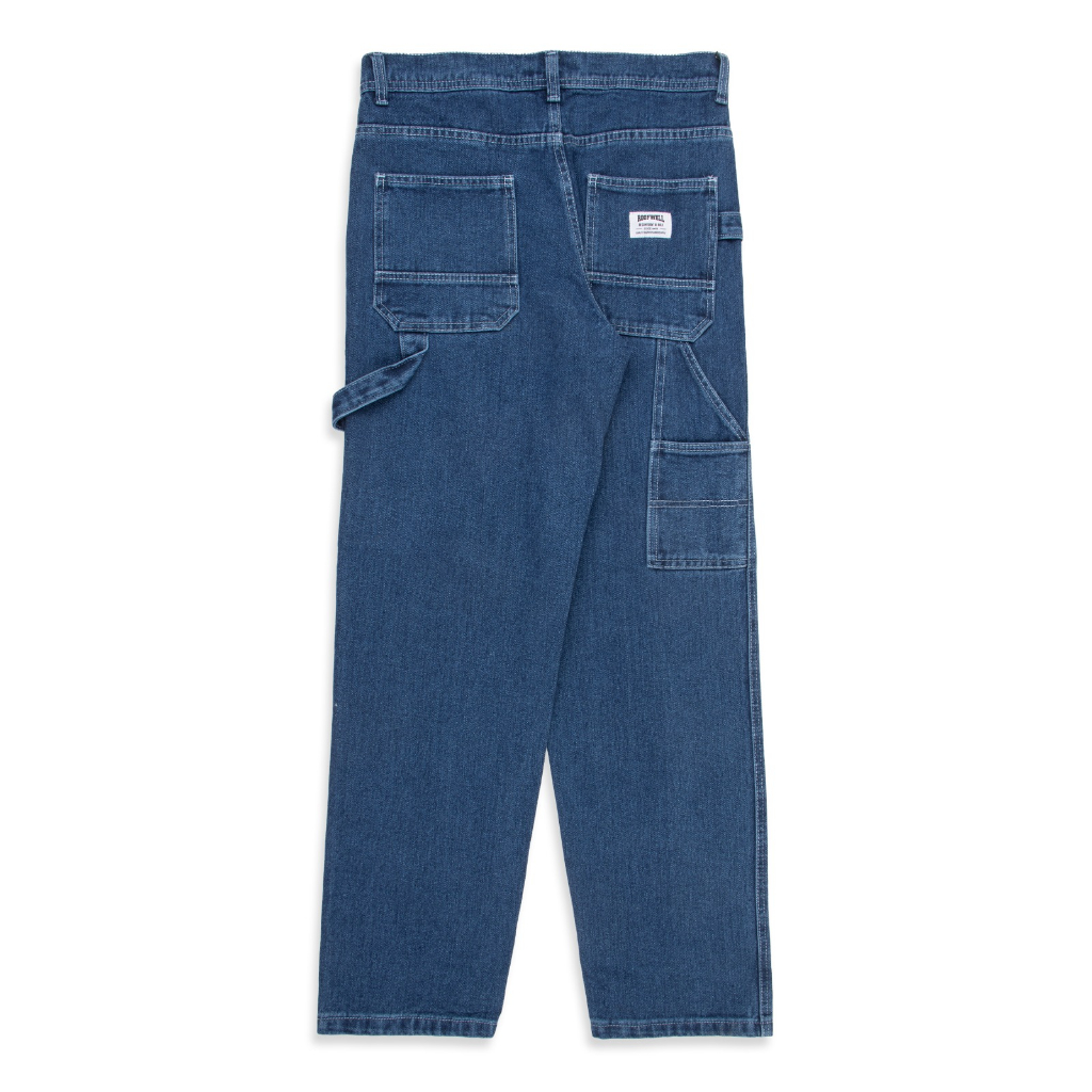 Roofwell - Plug Blue - Carpenter Denim Jeans Panjang Utility Standar