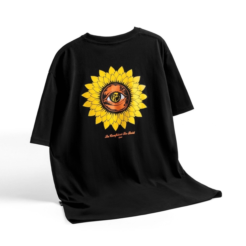 Roofwell - Helios Black | Tshirt Heavyweight 16s | Tshirt Oversize Unisex |