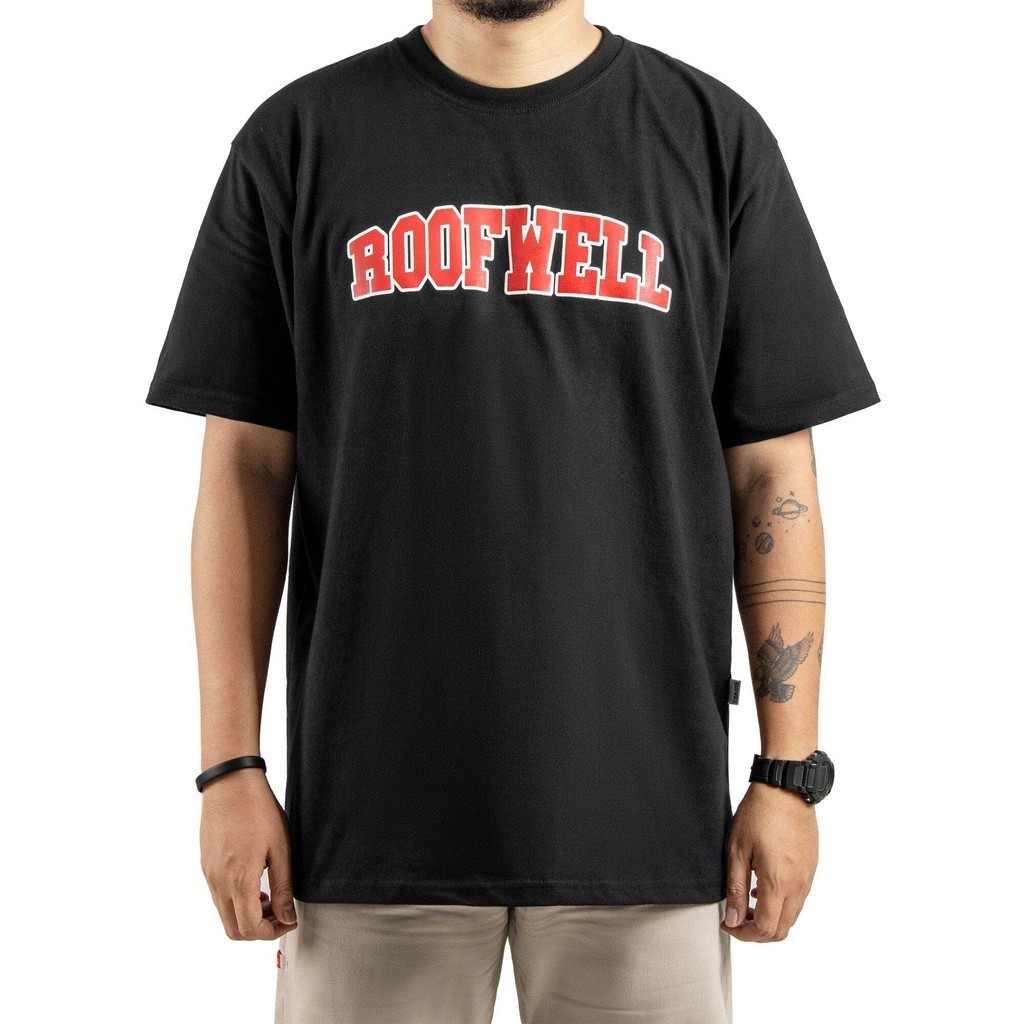 Roofwell - Erfolg Black - Tshirt Heavyweight 16s Oversize Unisex