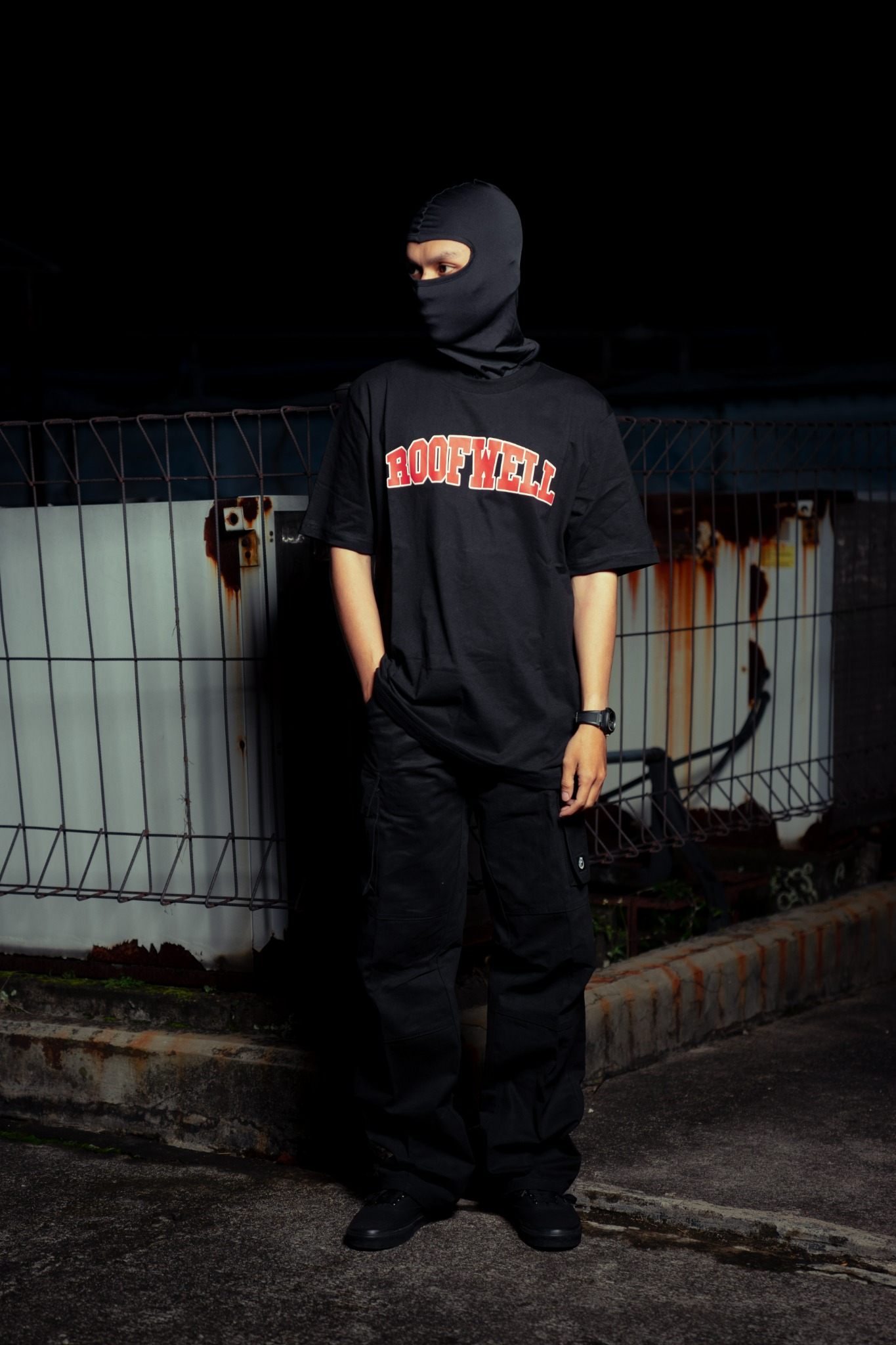 Roofwell - Erfolg Black - Tshirt Heavyweight 16s Oversize Unisex
