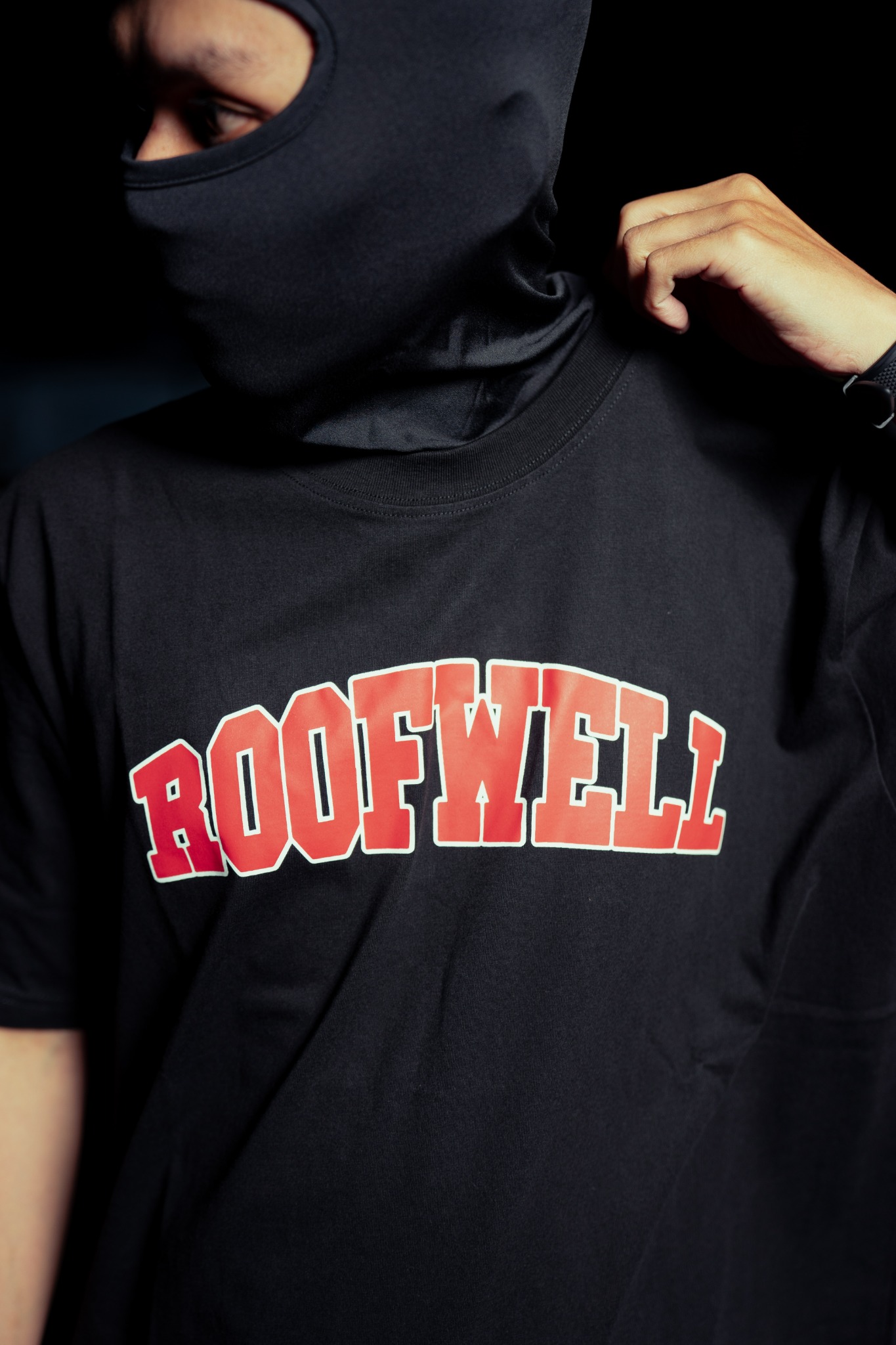 Roofwell - Erfolg Black - Tshirt Heavyweight 16s Oversize Unisex