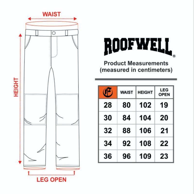 Roofwell - Xabi Black | Double Knee | Celana Chino Panjang | Double Knee Pants | Celana Double Knee Twill Unisex |