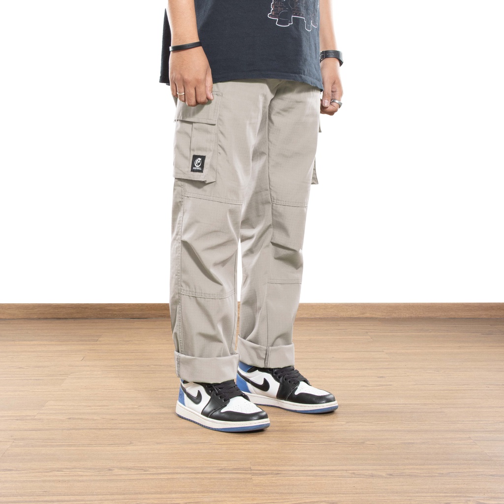 ROOFWELL - COMBAT OLIVE | CELANA PANJANG RIPSTOP | CELANA CARGO PANJANG | CARGO PANTS | CARGO PRIA | CELANA PRIA | CELANA GUNUNG HIJAU