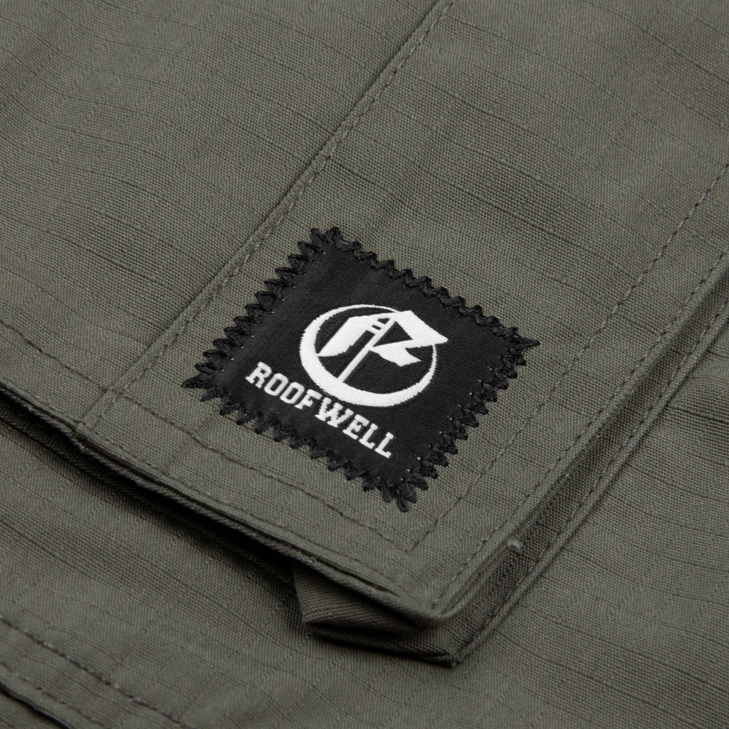 ROOFWELL - COMBAT OLIVE | CELANA PANJANG RIPSTOP | CELANA CARGO PANJANG | CARGO PANTS | CARGO PRIA | CELANA PRIA | CELANA GUNUNG HIJAU