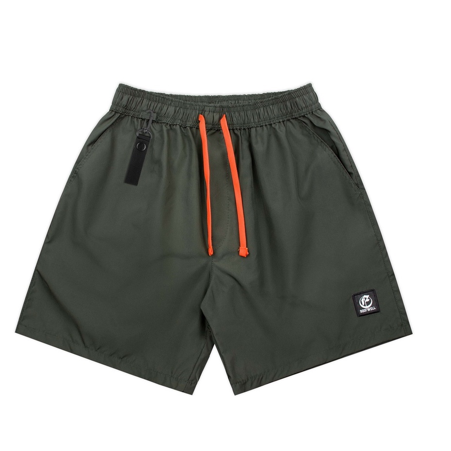 Roofwell - Quarry Army | Boardshort | Celana Basic Pendek | Celana Polyester Pendek | Celana Santai Unisex |
