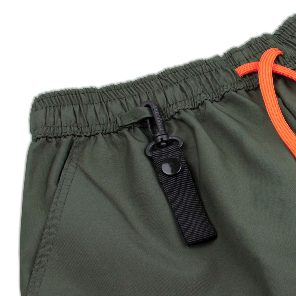 Roofwell - Quarry Army | Boardshort | Celana Basic Pendek | Celana Polyester Pendek | Celana Santai Unisex |