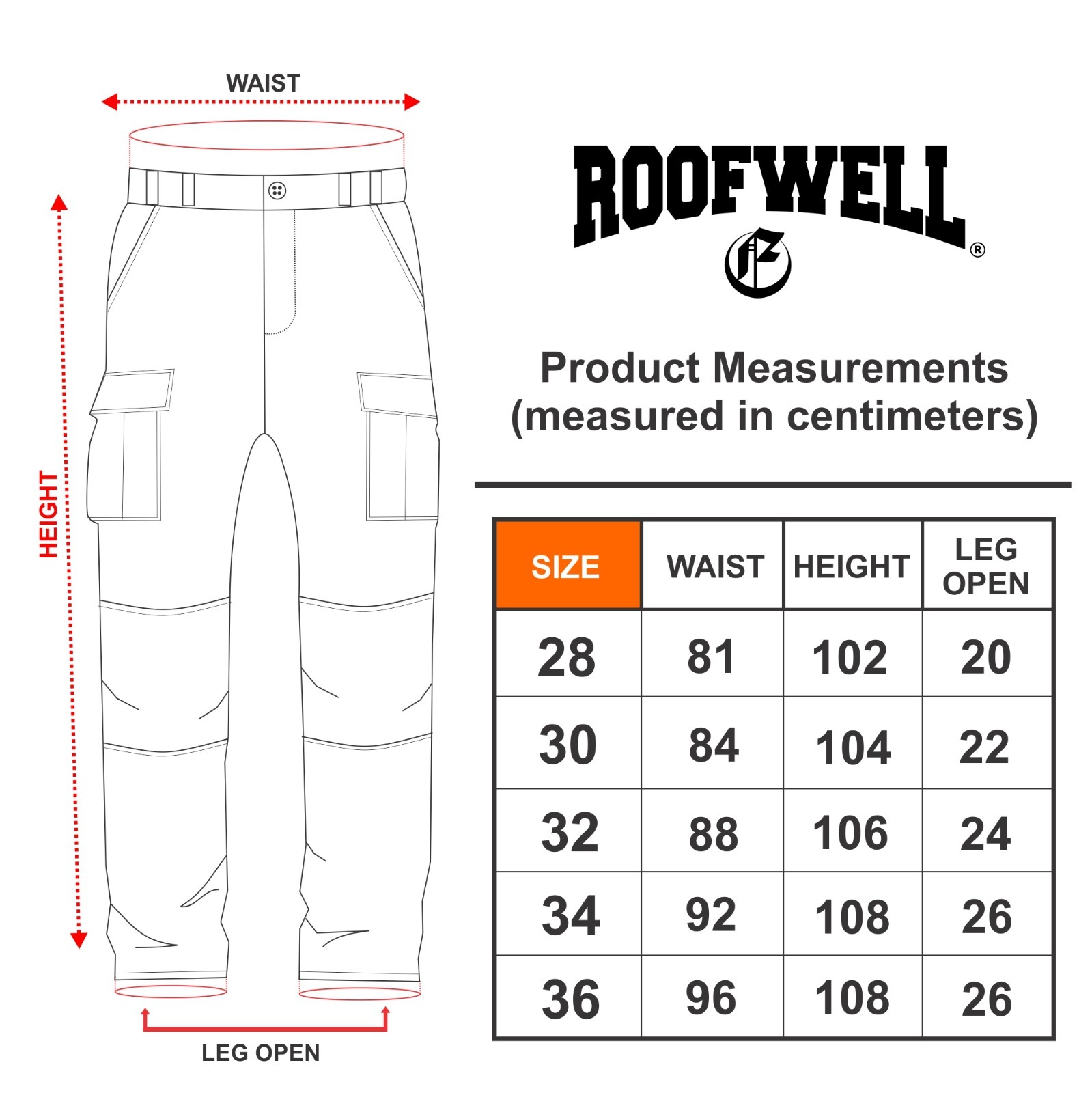 Roofwell - Utero Series - Cargo Pants Panjang Twill