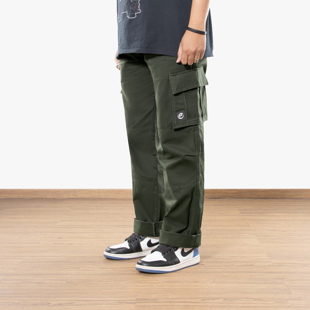 Roofwell - Utero Series - Cargo Pants Panjang Twill