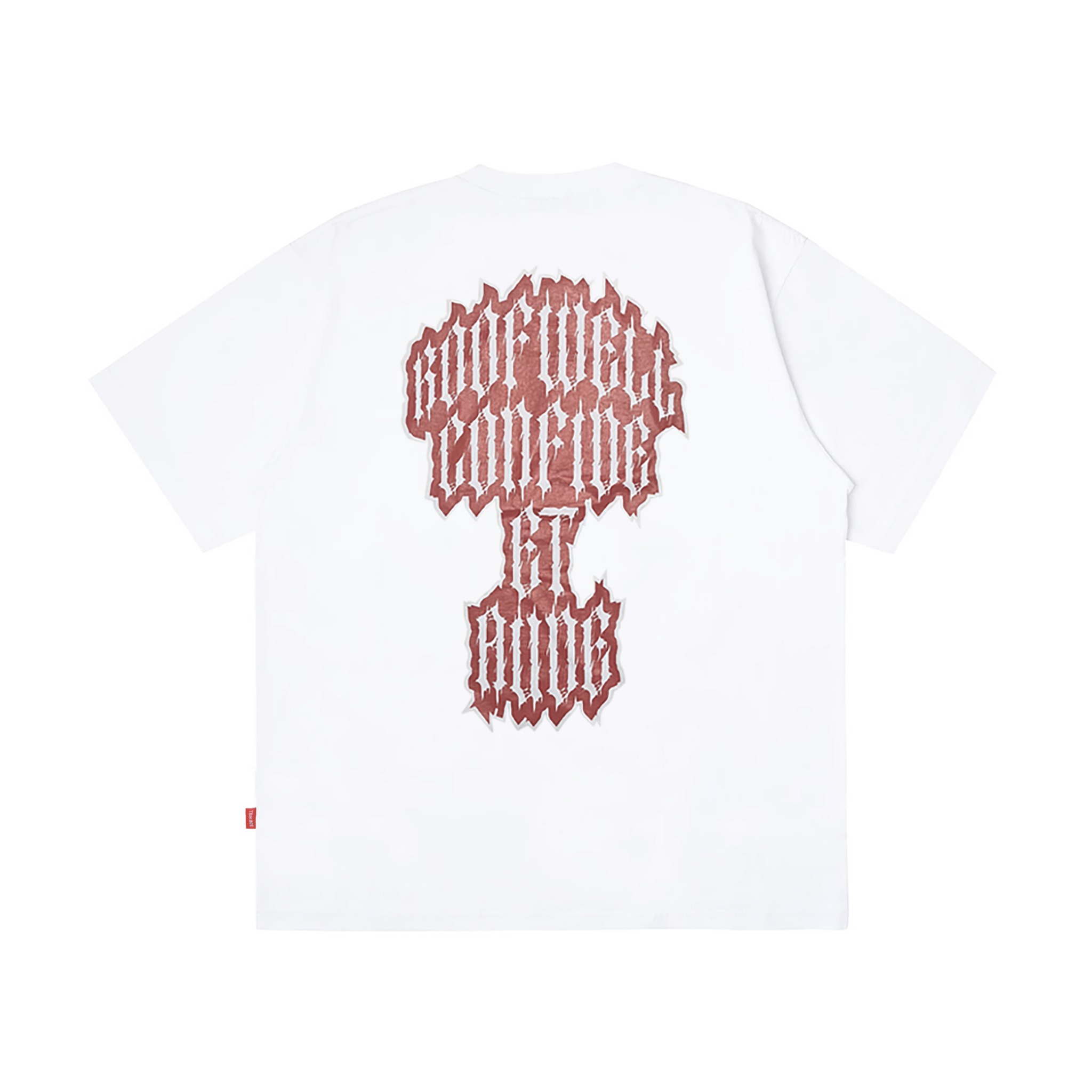 Roofwell - Havoc White - Tshirt Heavyweight 16s Oversize Unisex