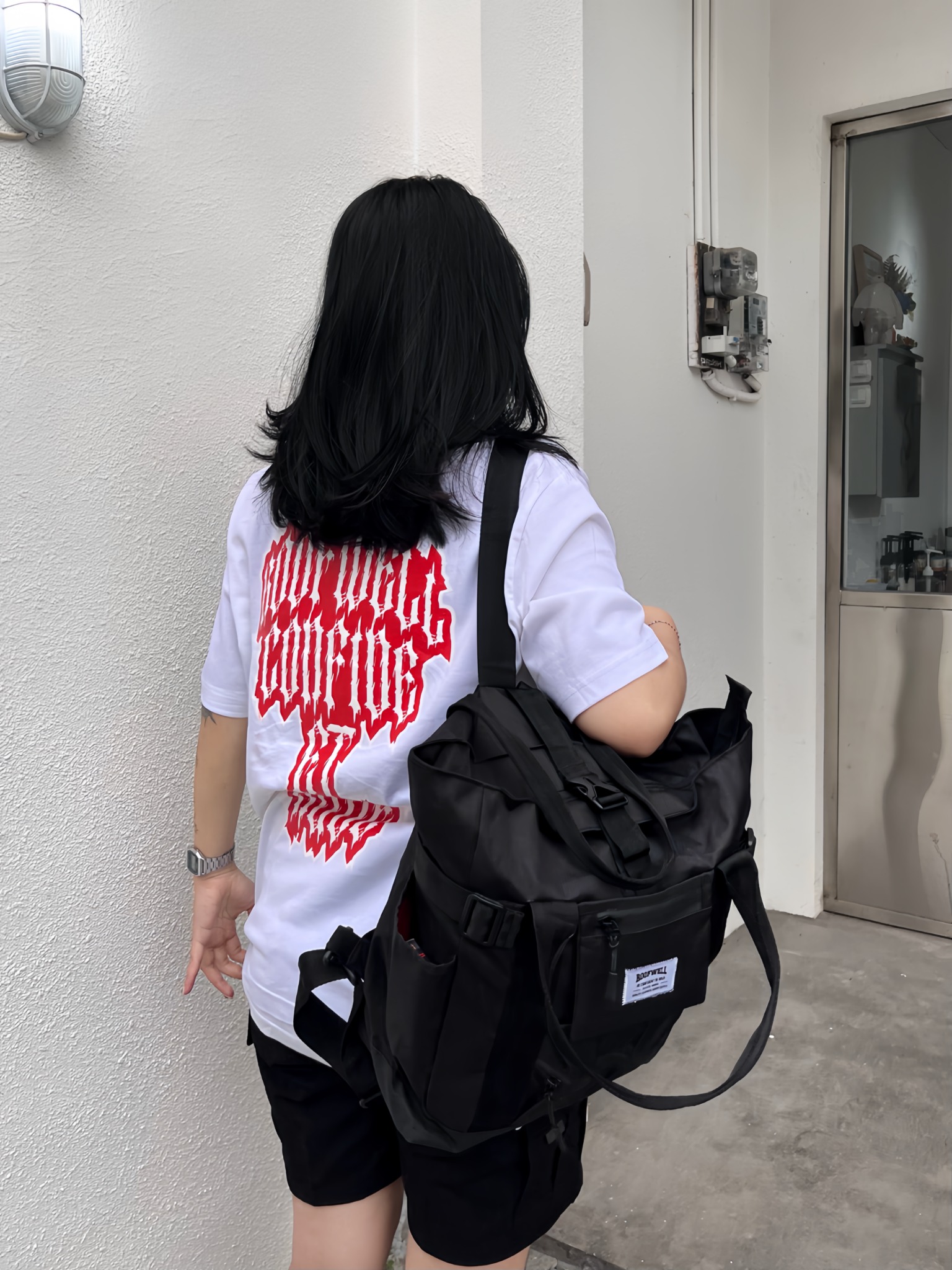 Roofwell - Havoc White - Tshirt Heavyweight 16s Oversize Unisex