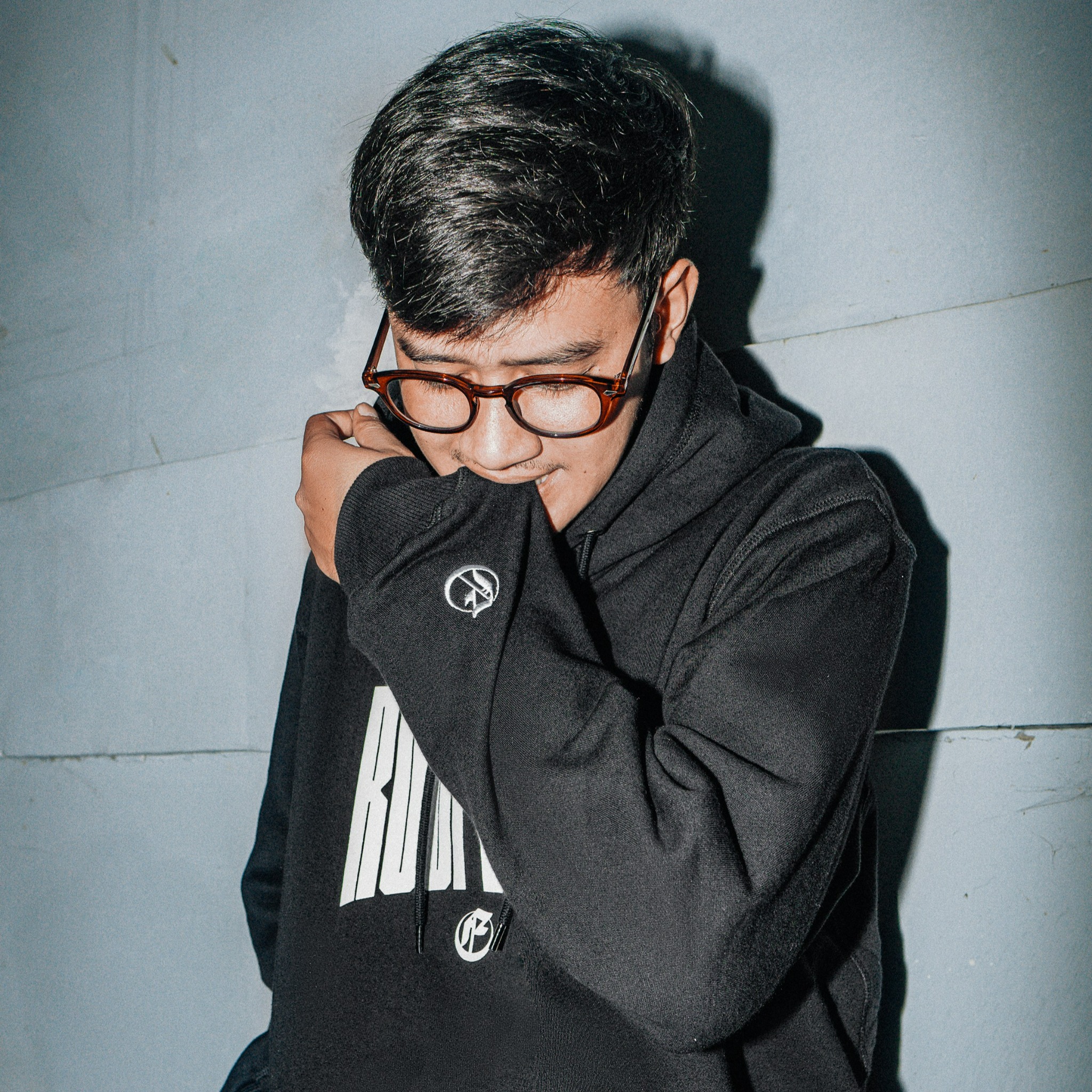 Roofwell - Echo Black - | Hoodie Oversize | Sweater Pullover | Hoodie Unisex 280gsm |