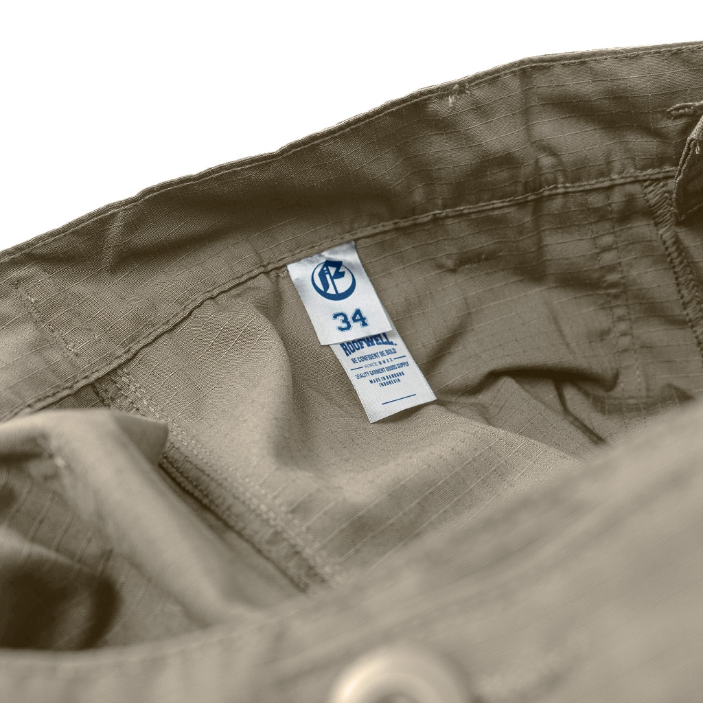 Roofwell - Ignite  - Fatigue Ribstop Khaki | Fatigue Pants |