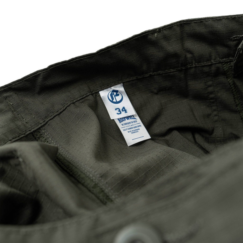 Roofwell - Ignite - Fatigue Ribstop Olive | Fatigue Pants |