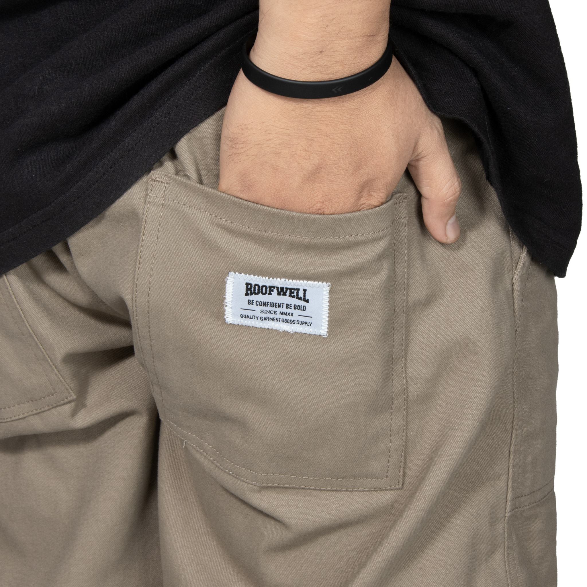 Roofwell - Micare Khaki - Chino Fatigue (Twill Material)
