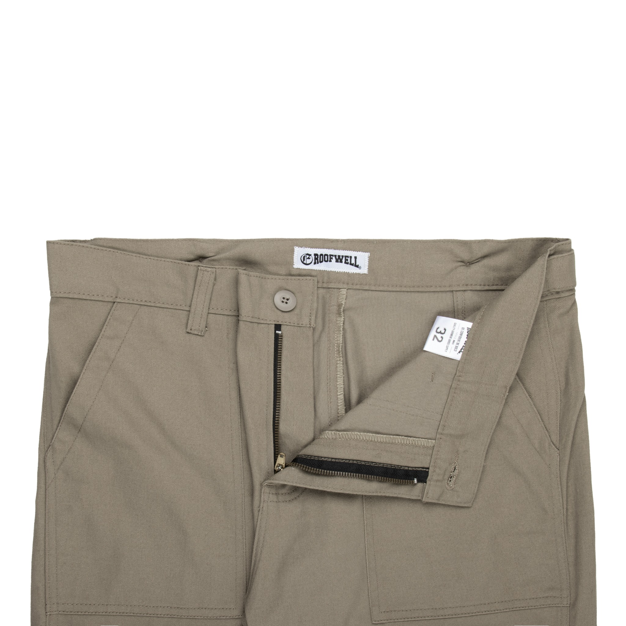 Roofwell - Micare Khaki - Chino Fatigue (Twill Material)