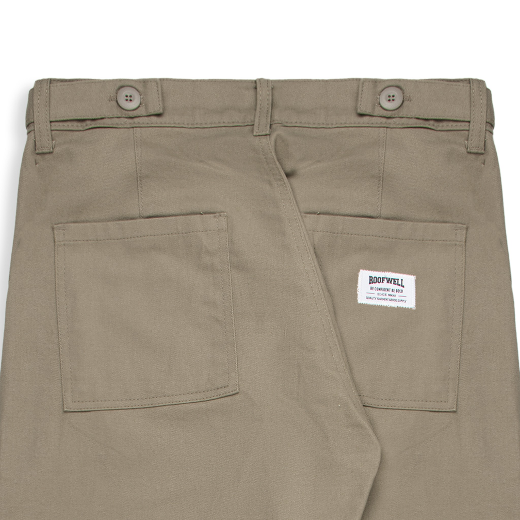 Roofwell - Micare Khaki - Chino Fatigue (Twill Material)