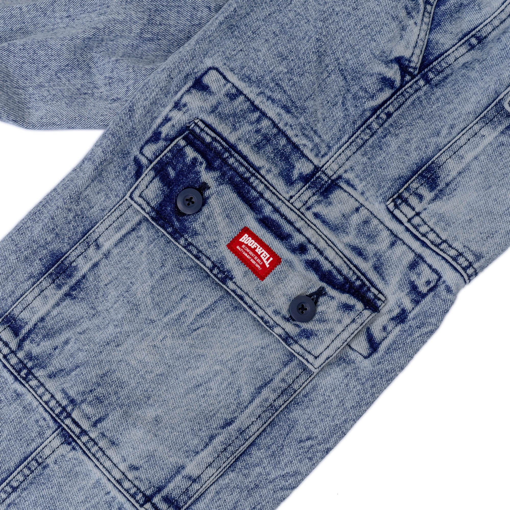 ROOFWELL - THREAT - CARGO JEANS BLUE SANDWASH | CELANA PANJANG | CELANA CARGO PANJANG | CARGO PANTS | CARGO PRIA | CELANA PRIA | CELANA GUNUNG