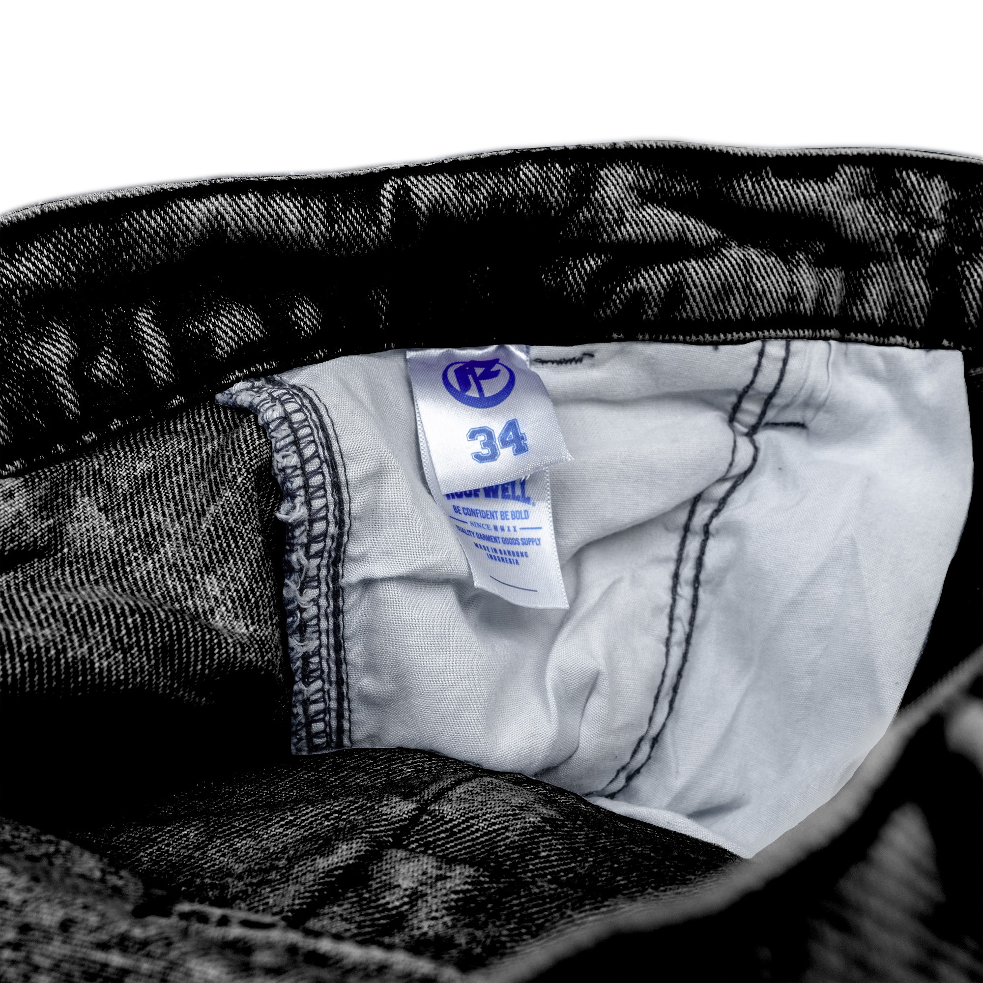 ROOFWELL - THREAT - CARGO JEANS BLACK SANDWASH | CELANA PANJANG | CELANA CARGO PANJANG | CARGO PANTS | CARGO PRIA | CELANA PRIA | CELANA GUNUNG