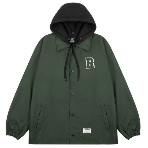 Image of Roofwell - Zheoul Army | Jaket Coach | Jaket Coach Hoodie | Windbreaker | Jaket  Waterproof Unisex |