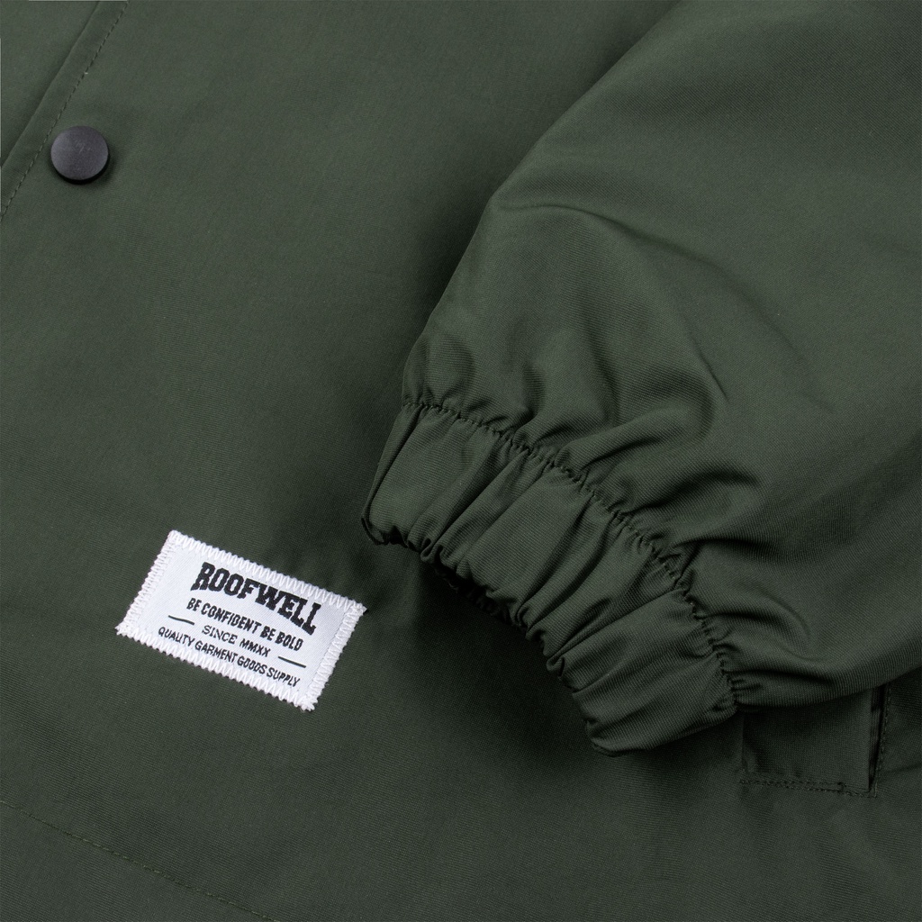 Roofwell - Zheoul Army | Jaket Coach | Jaket Coach Hoodie | Windbreaker | Jaket Waterproof Unisex |