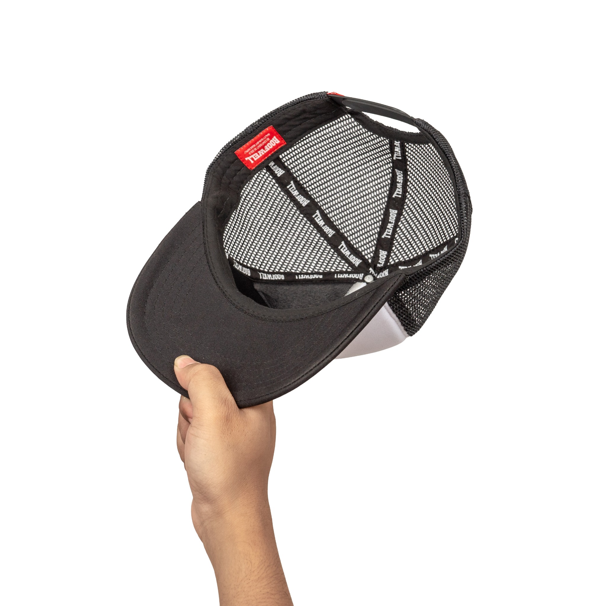 Roofwell - Prestone Black | Trucker Hat | Topi Jaring | Topi Unisex |