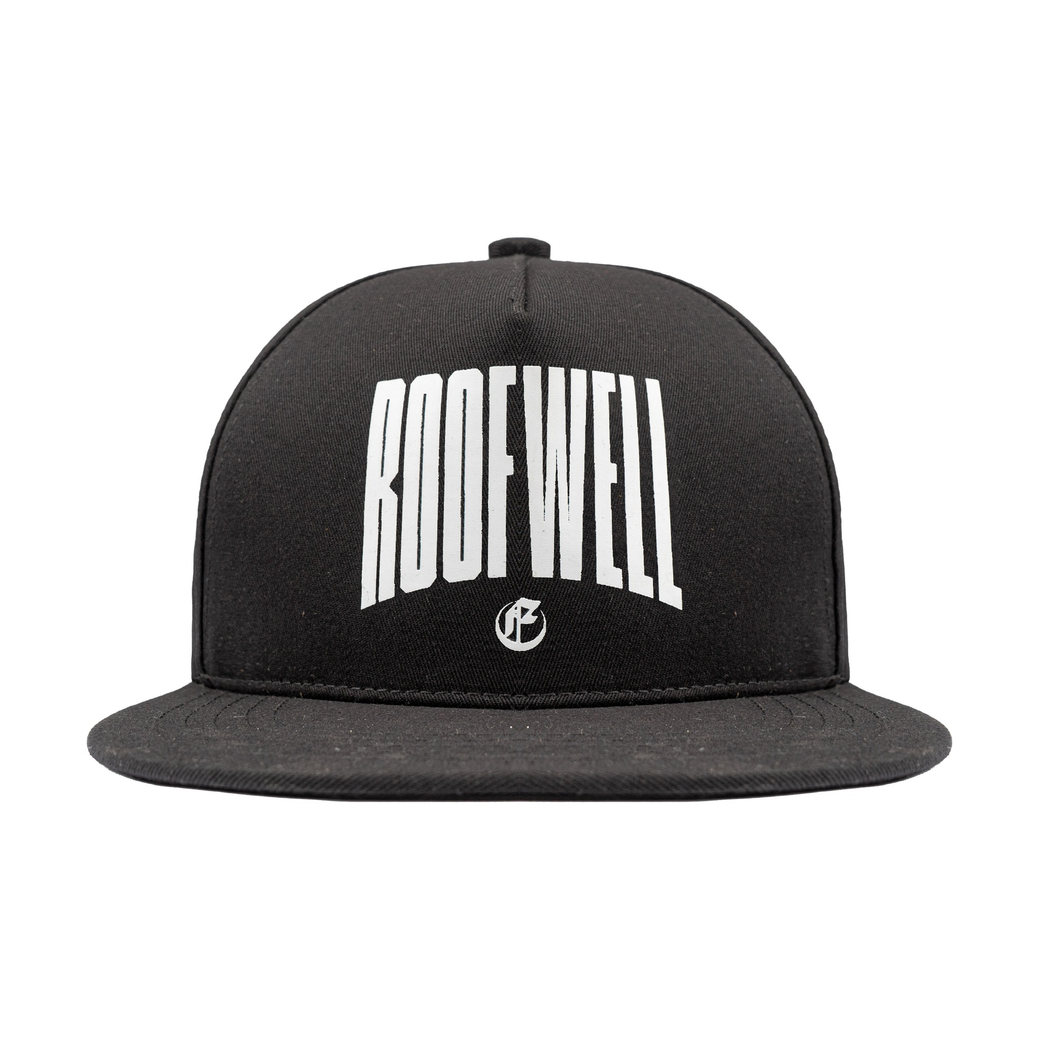 Roofwell - Bold Black | Snapback | Topi Baseball | Topi Unisex |