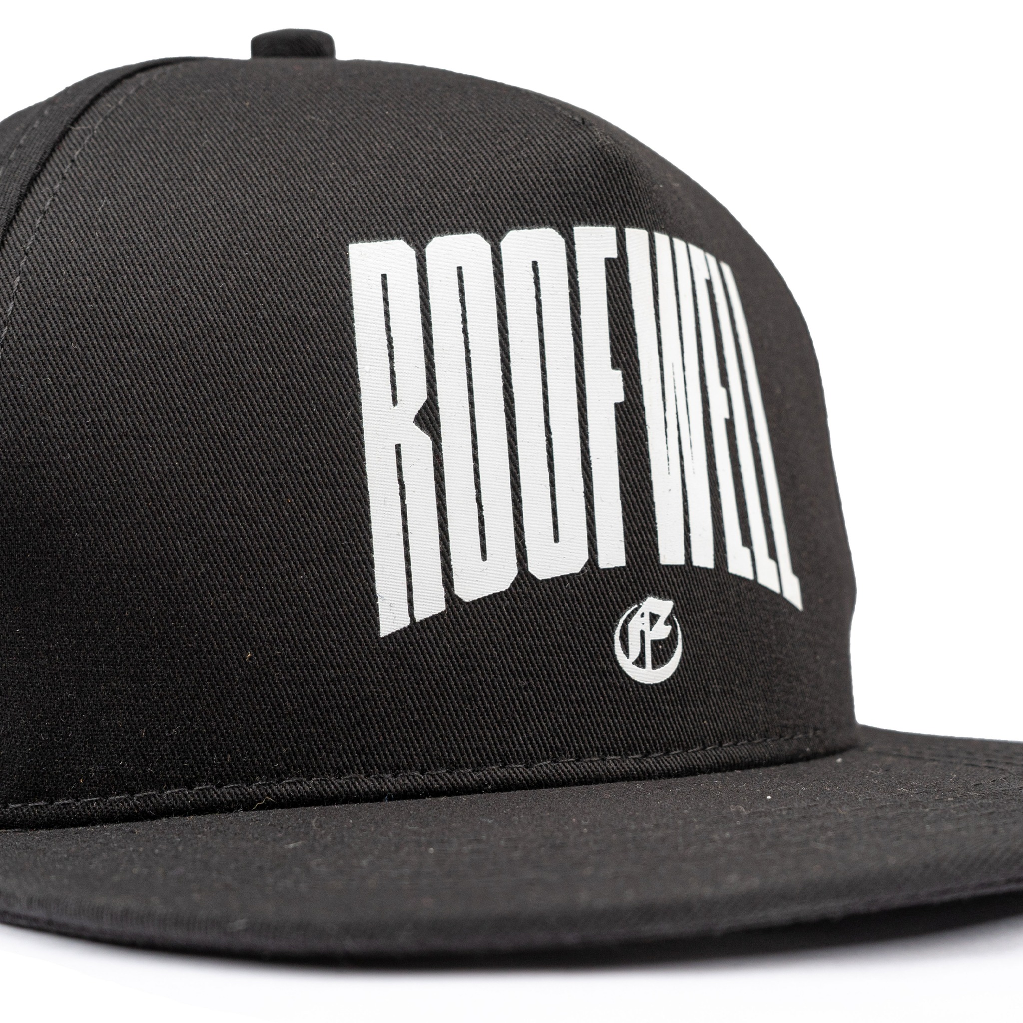 Roofwell - Bold Black | Snapback | Topi Baseball | Topi Unisex |