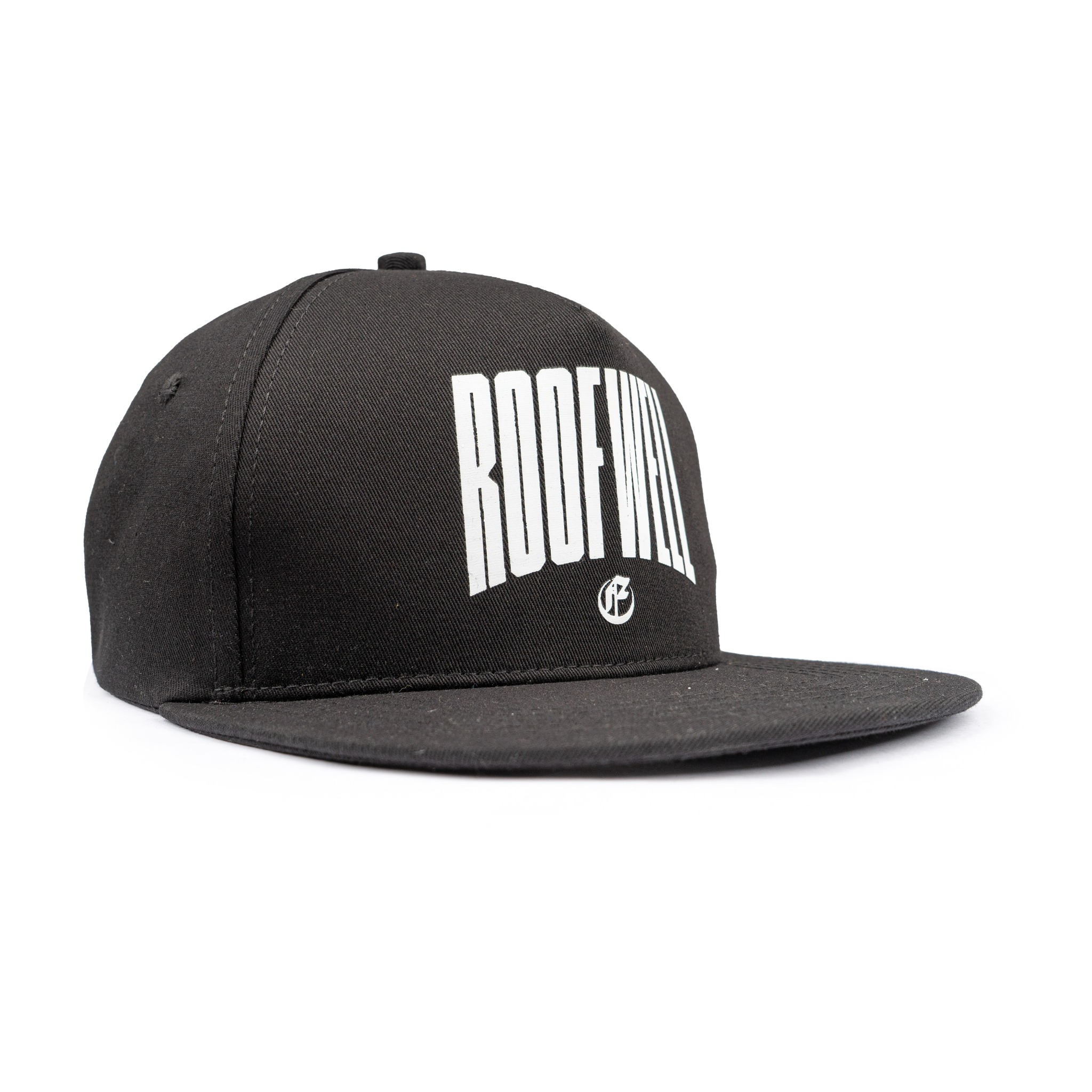 Roofwell - Bold Black | Snapback | Topi Baseball | Topi Unisex |