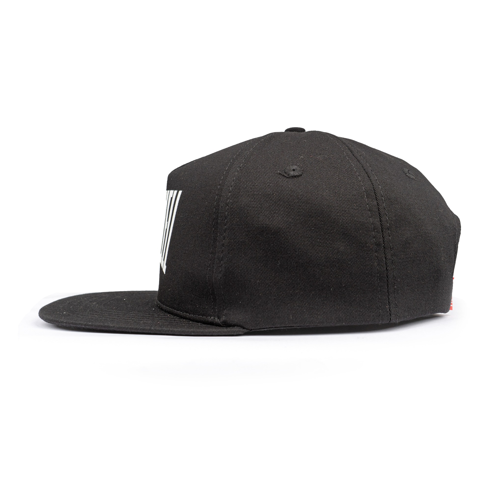 Roofwell - Bold Black | Snapback | Topi Baseball | Topi Unisex |
