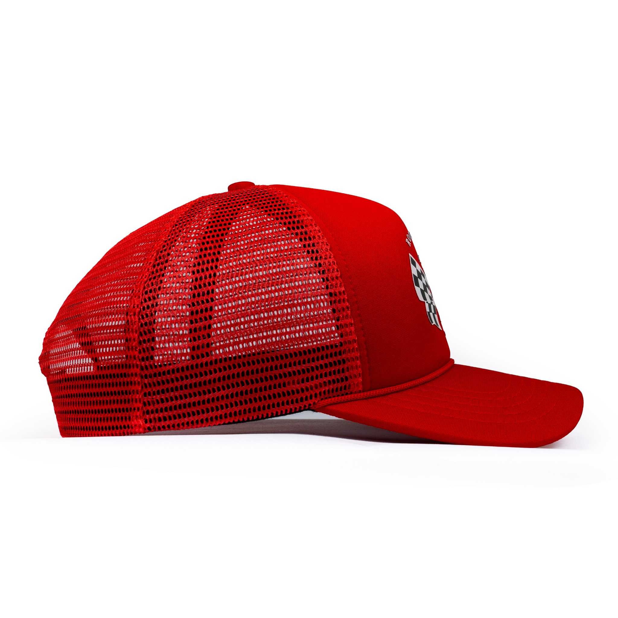 Roofwell - Brighton Red | Trucker Hat | Topi Jaring | Topi Unisex |